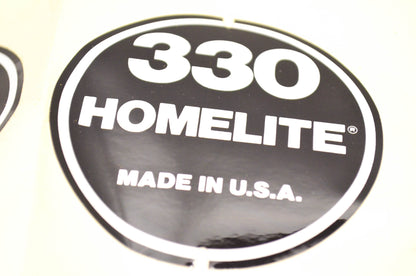 Homelite 94386 330 Housing Decal Qty 4 NOS