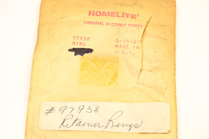 Homelite 97938 Retainer Ring NOS