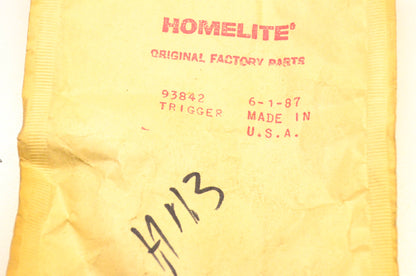 Homelite 93842 Trigger NOS