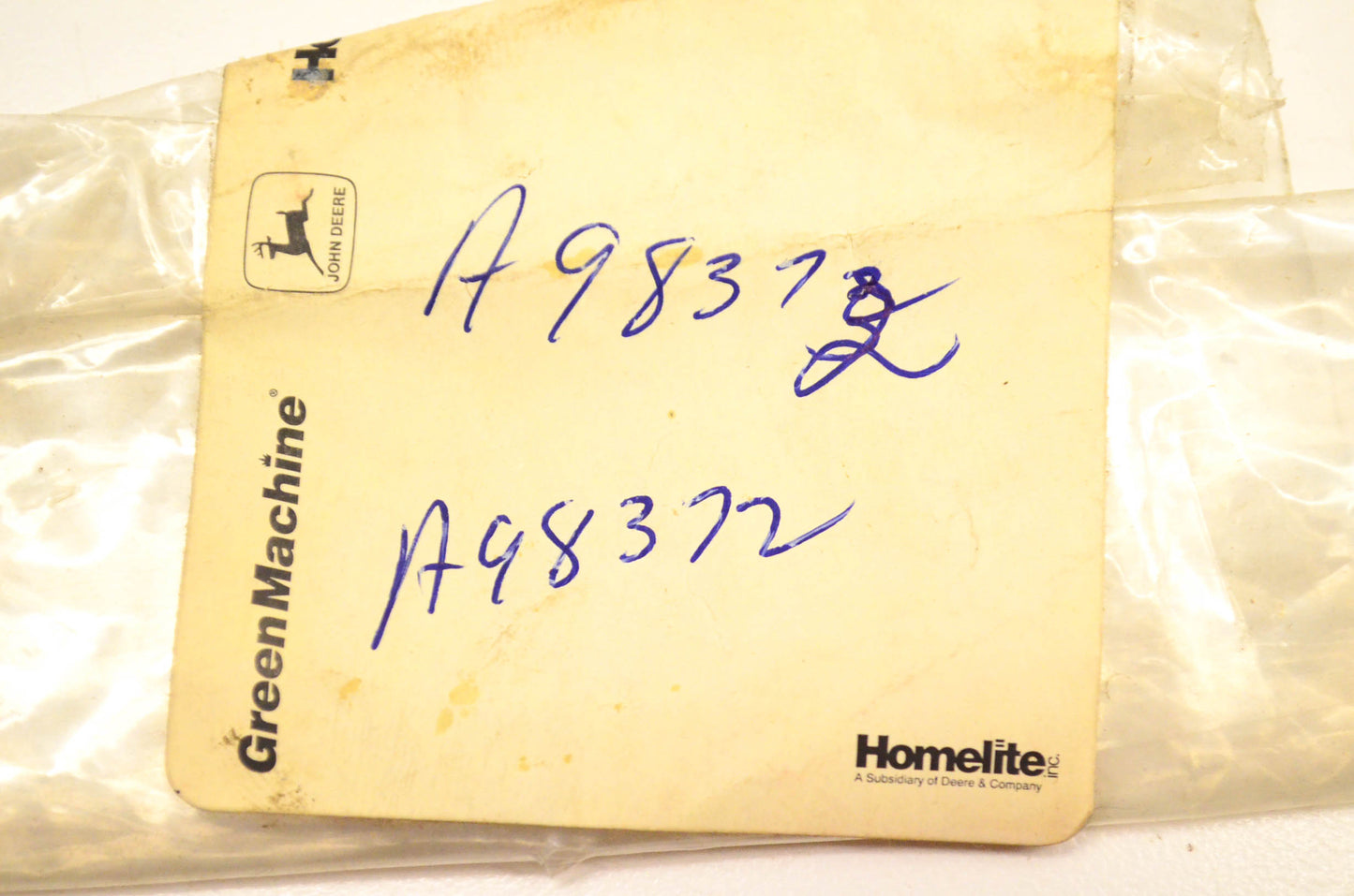 Homelite A98372 Ground Lead NOS