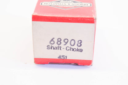New OEM Briggs & Stratton 68908 Choke Shaft NOS