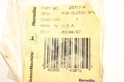 Homelite 23717-A Clutch Spanner Pin NOS