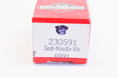 New OEM Briggs & Stratton 230591, 0991 Needle Valve Seat Qty 3 NOS