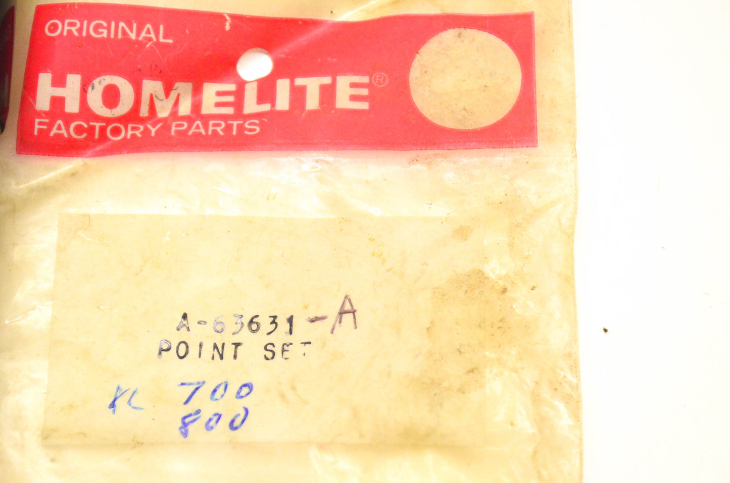 Homelite A-63631-A Breaker Point Kit NOS