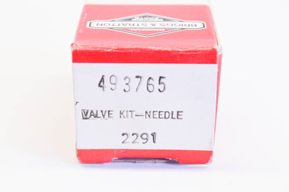 New OEM Briggs & Stratton 493765, 398670 Needle Valve Kit NOS