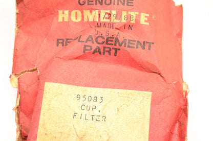 Homelite 95083 Filter Cup NOS