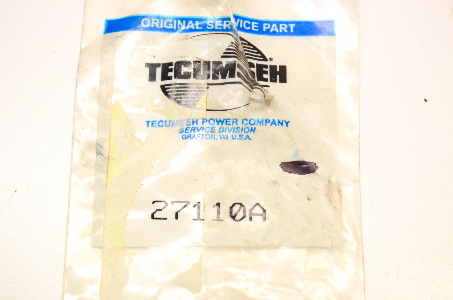 Tecumseh 27110A Bowl Nut Washer NOS
