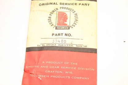 Tecumseh 35480 Fuel Cap Retainer NOS