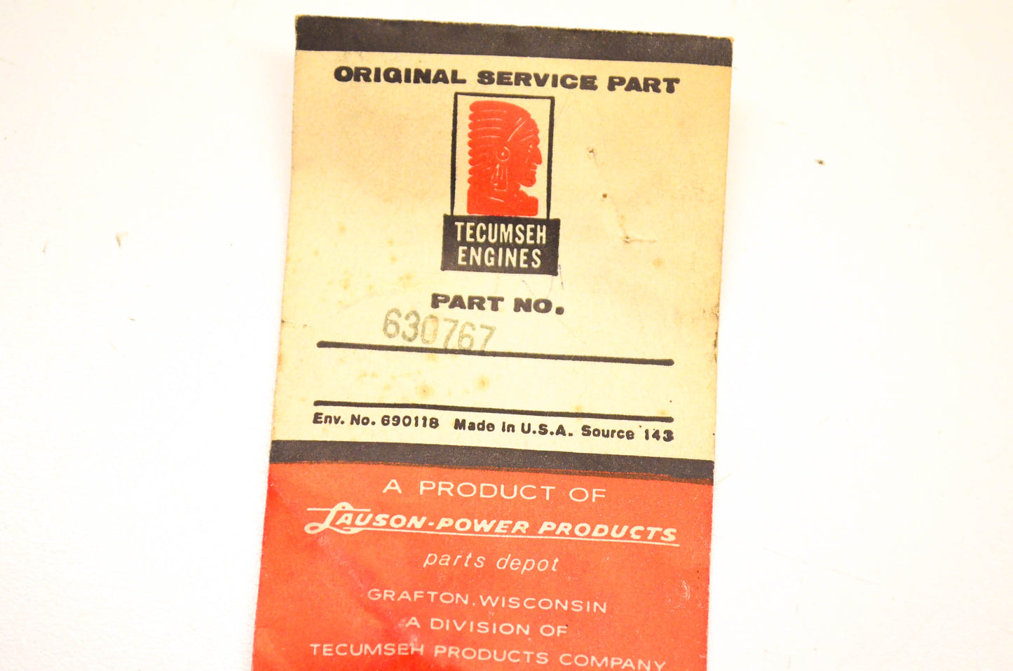Tecumseh 630767 Screw NOS