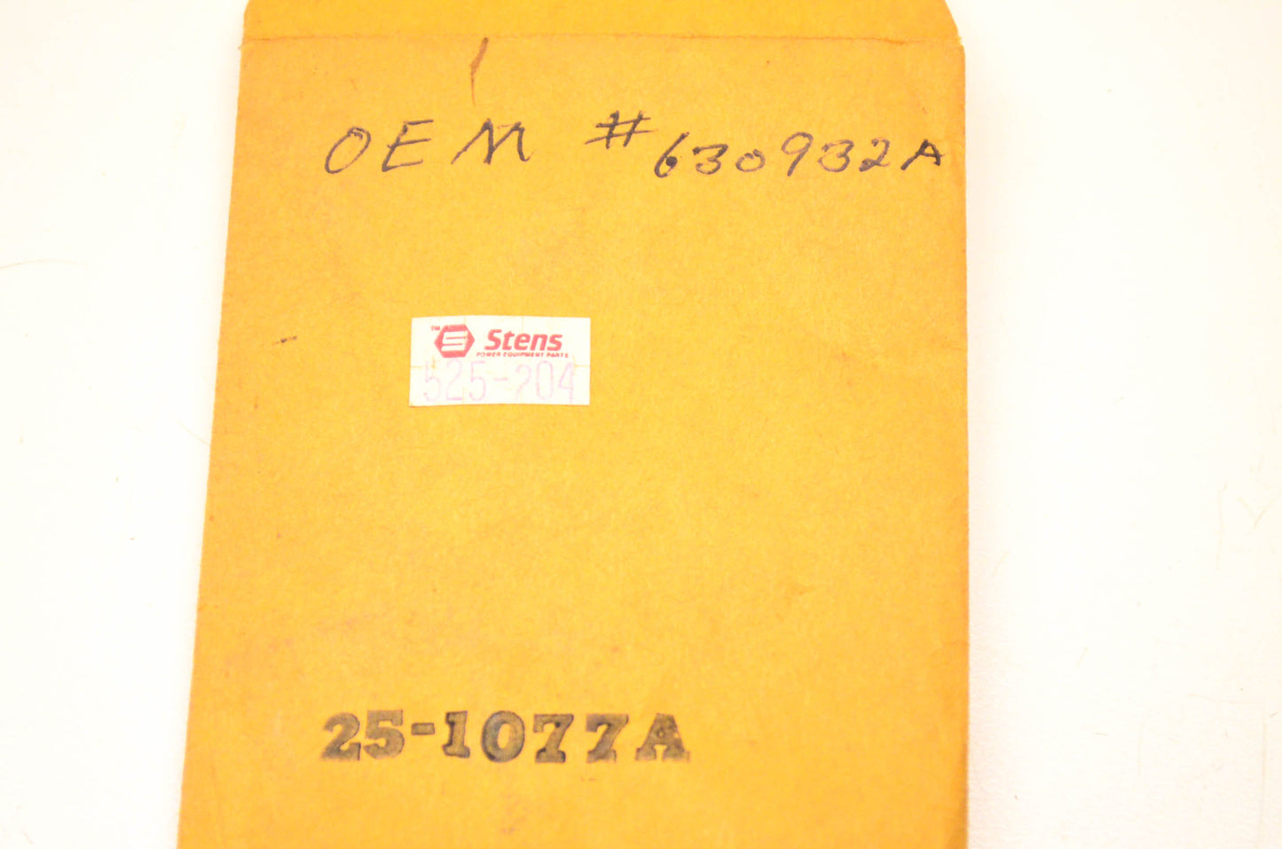 Stens 525-204, 25-1077A, 630932A Needle Valve Kit NOS