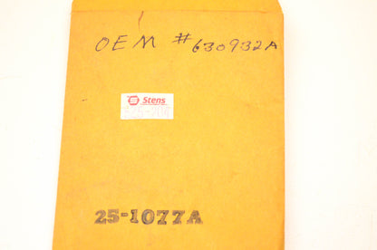 Stens 525-204, 25-1077A, 630932A Needle Valve Kit NOS