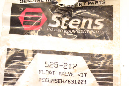 Stens 525-212, 631021 Float Valve Kit NOS
