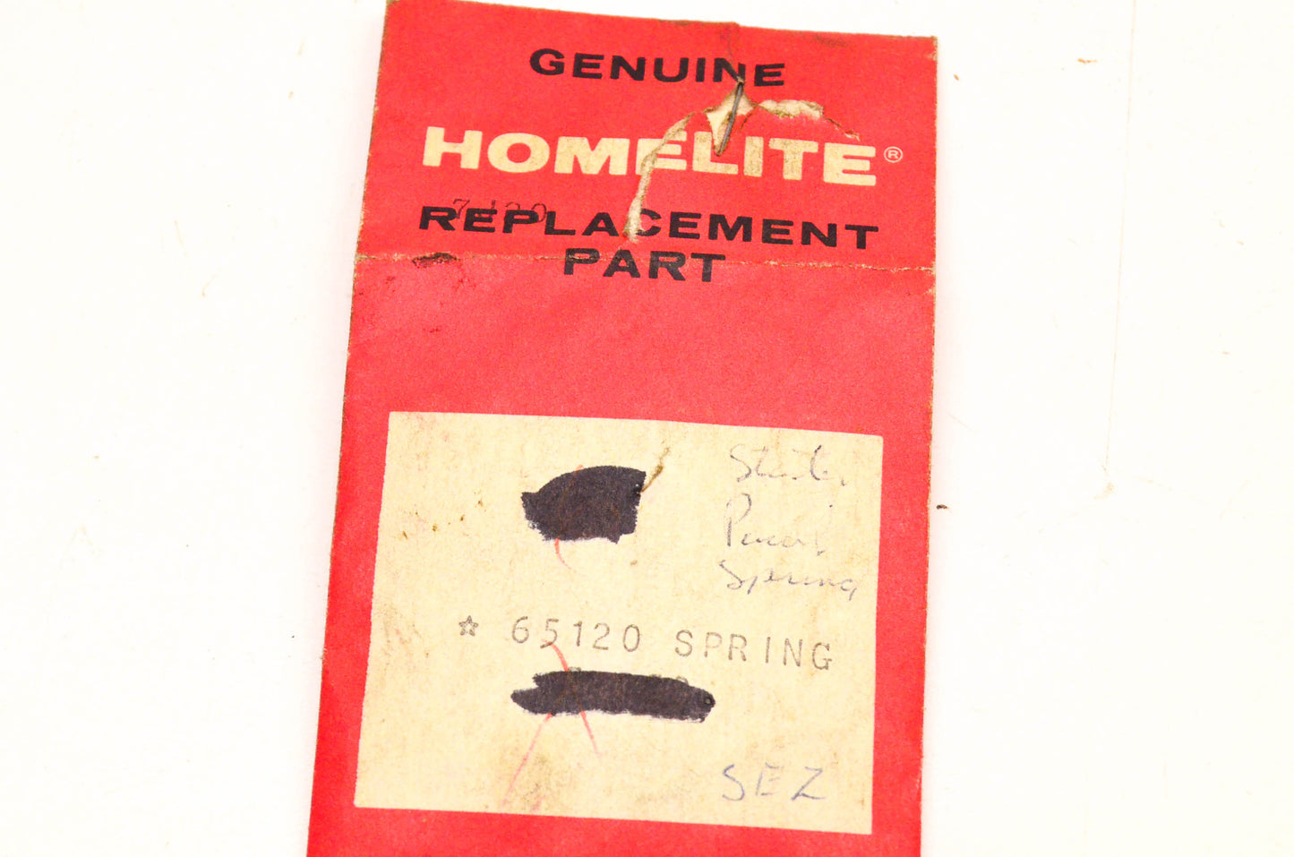Homelite 65120 Pawl Spring NOS