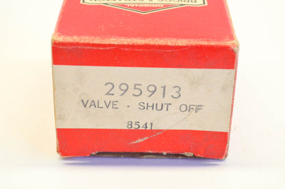 New OEM Briggs & Stratton 295913 Fuel Shut Off Valve Assembly NOS