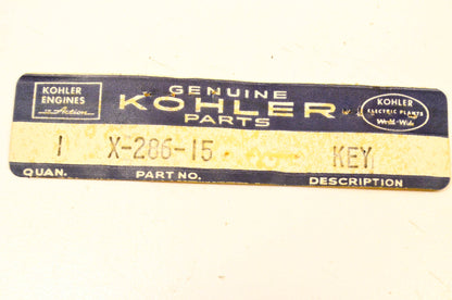 Kohler X-286-15 Key NOS