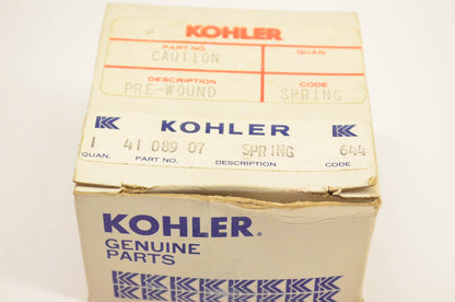 Kohler 41 089 07 Recoil Starter Spring NOS