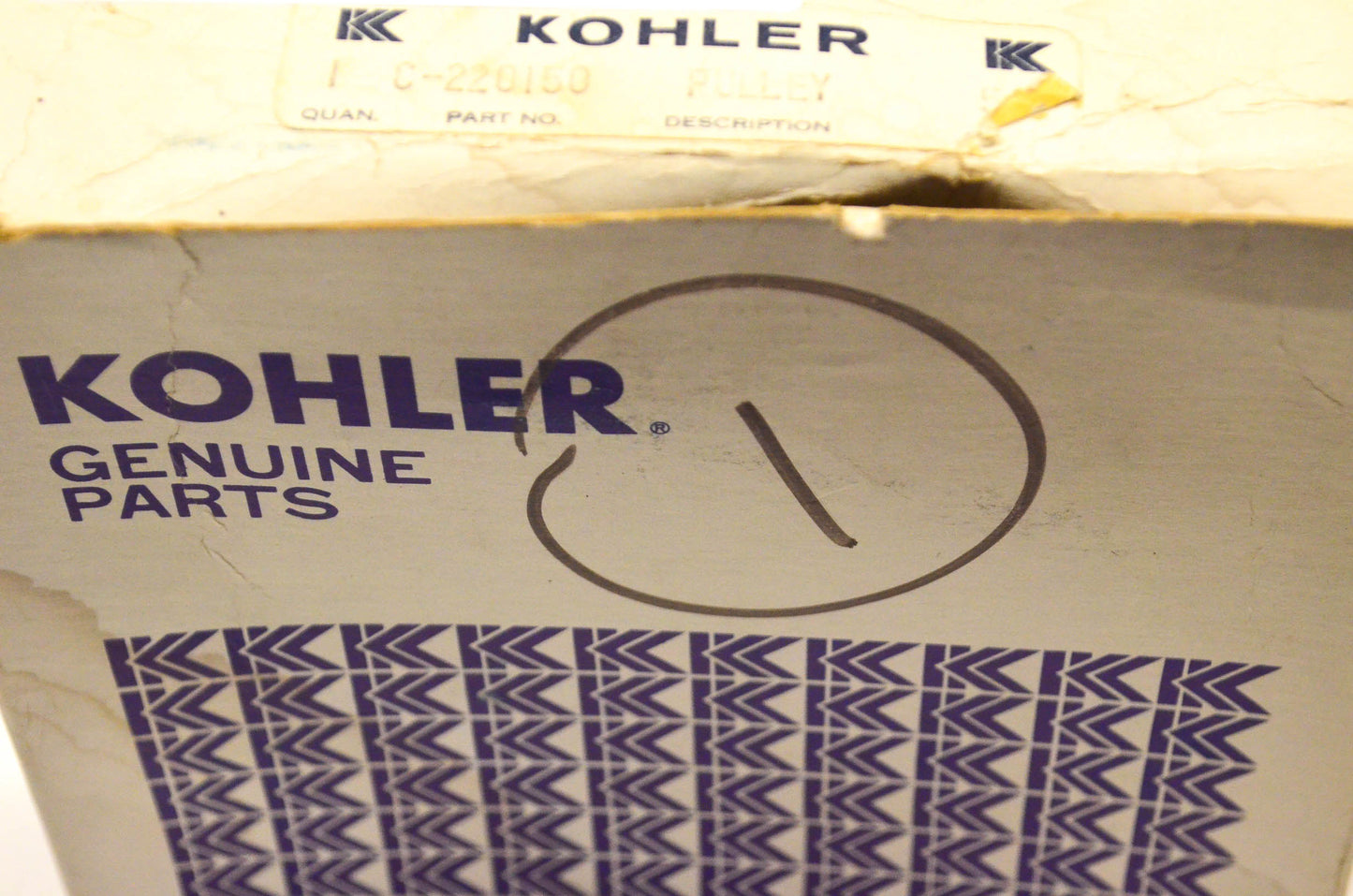 Kohler C-220150 Pulley