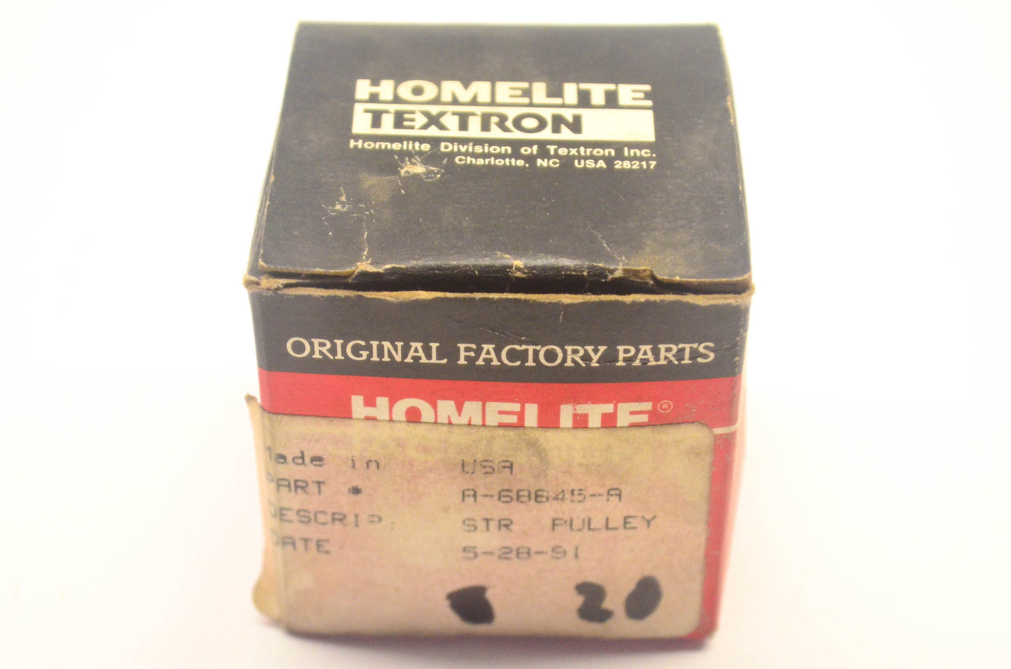 Homelite A-68645-A Starter Pulley Kit NOS