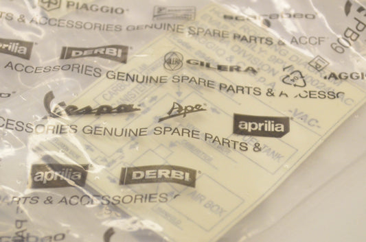 Aprilia 894061 Hose Routing Diagram Decal NOS