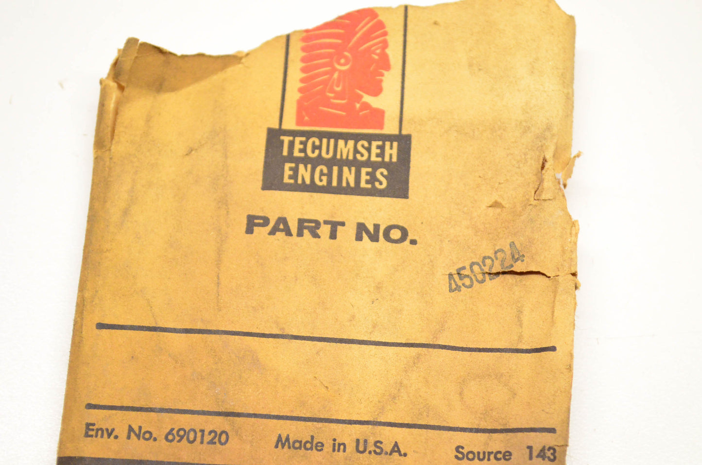 Tecumseh 450224 Air Cleaner NOS