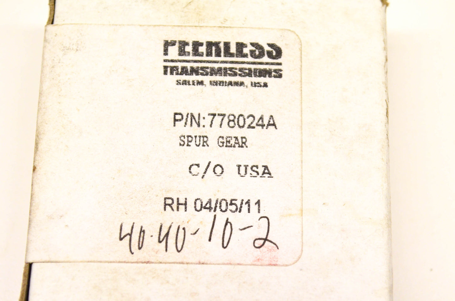 Tecumseh 778024A Spur Gear NOS