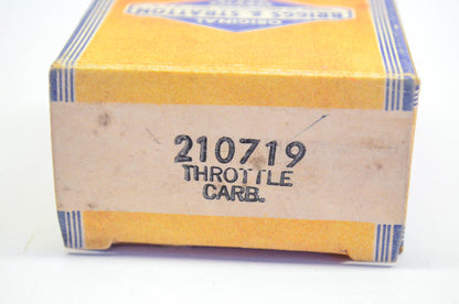 New OEM Briggs & Stratton 210719 Carburetor Throttle NOS