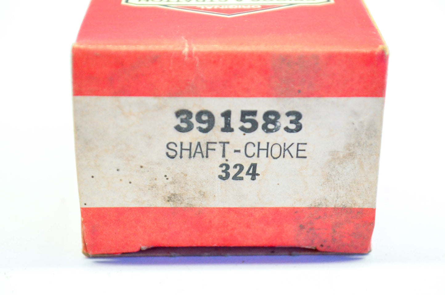 New OEM Briggs & Stratton 391583, 324 Carburetor Choke Shaft NOS