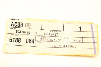 New OEM Husqvarna 503966601, 503 96 66-01 Cylinder Gasket NOS