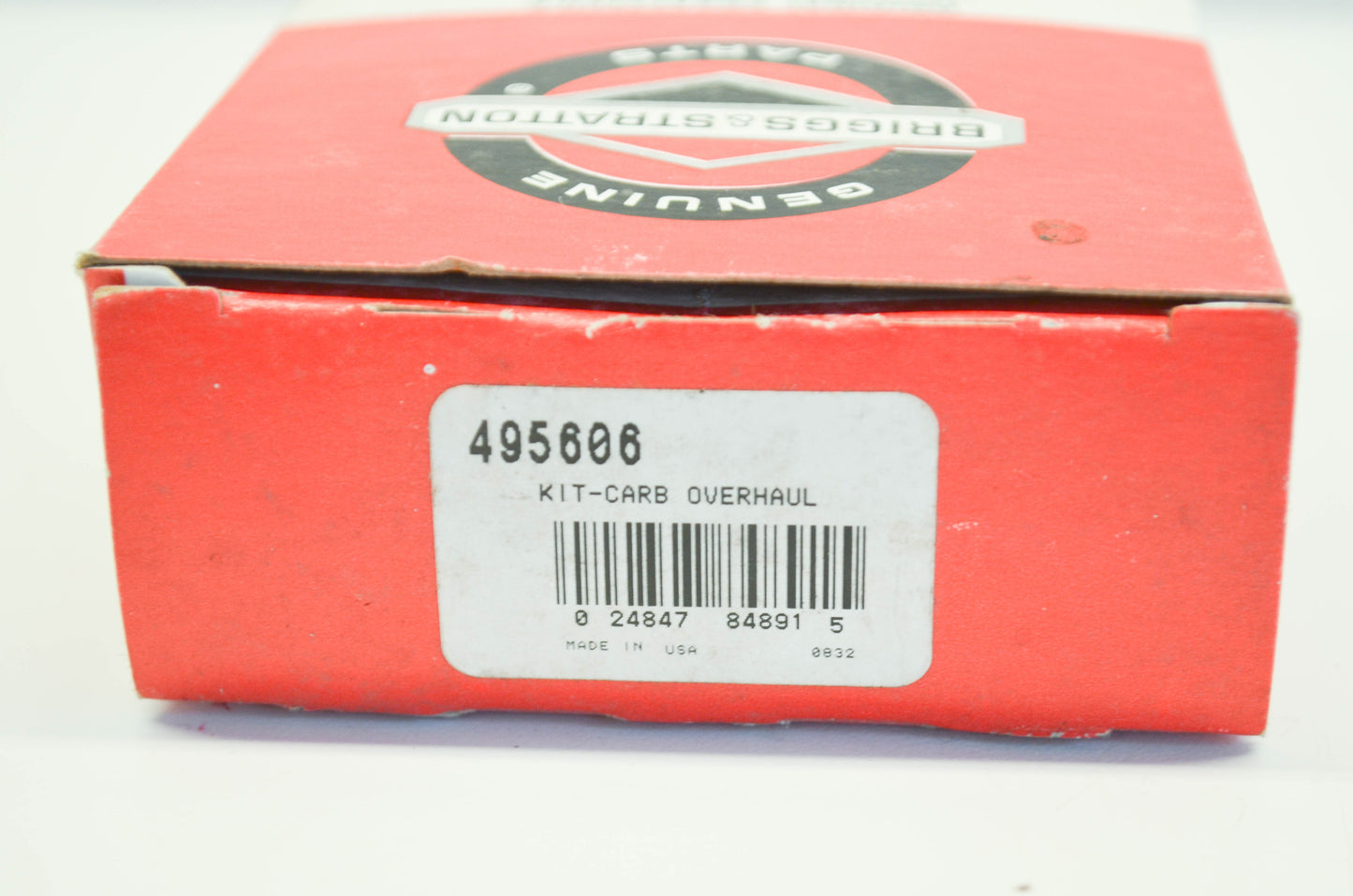 New OEM Briggs & Stratton 495606 Carburetor Overhaul Kit NOS