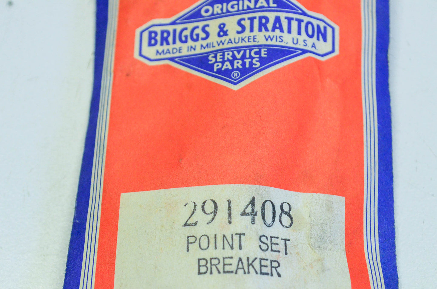 New OEM Briggs & Stratton 291408 Breaker Point Set NOS
