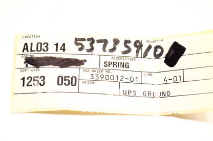 New OEM Husqvarna 537359101, 537 35 91-01 Spring NOS