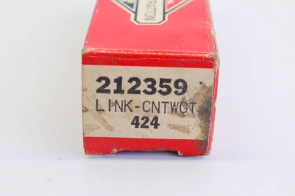 New OEM Briggs & Stratton 212359, 424 Counterweight Link NOS