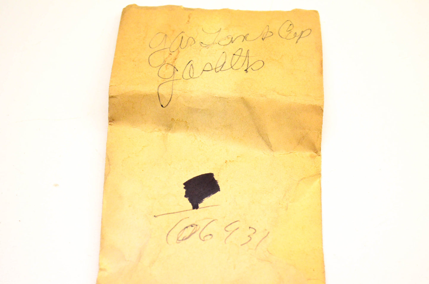 Toro 106931 Gas Cap Gasket NOS
