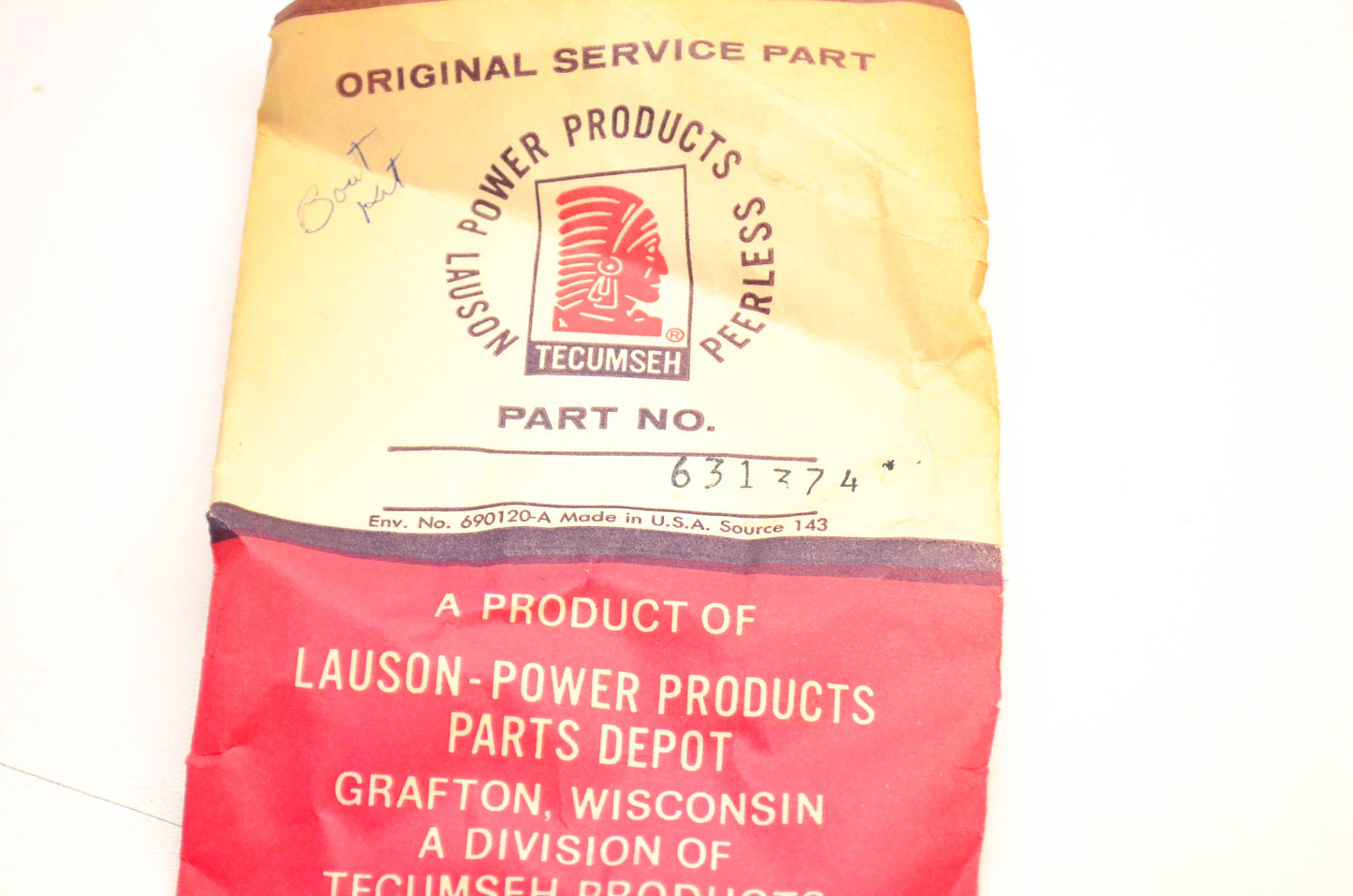 Tecumseh 631374 Carburetor Repair Kit NOS