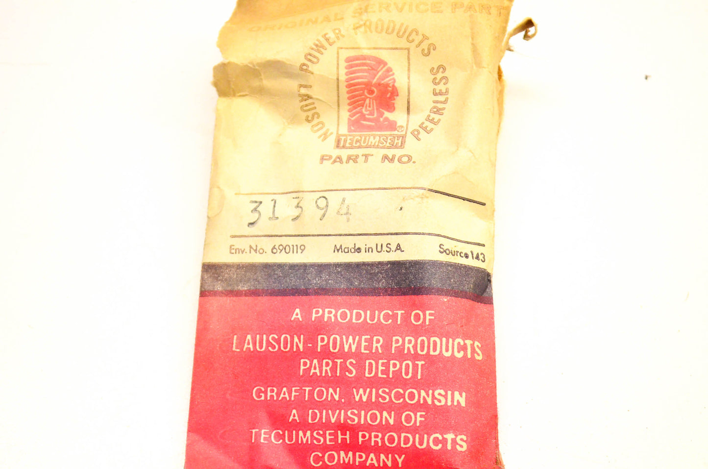 Tecumseh 31394 Repair Kit NOS