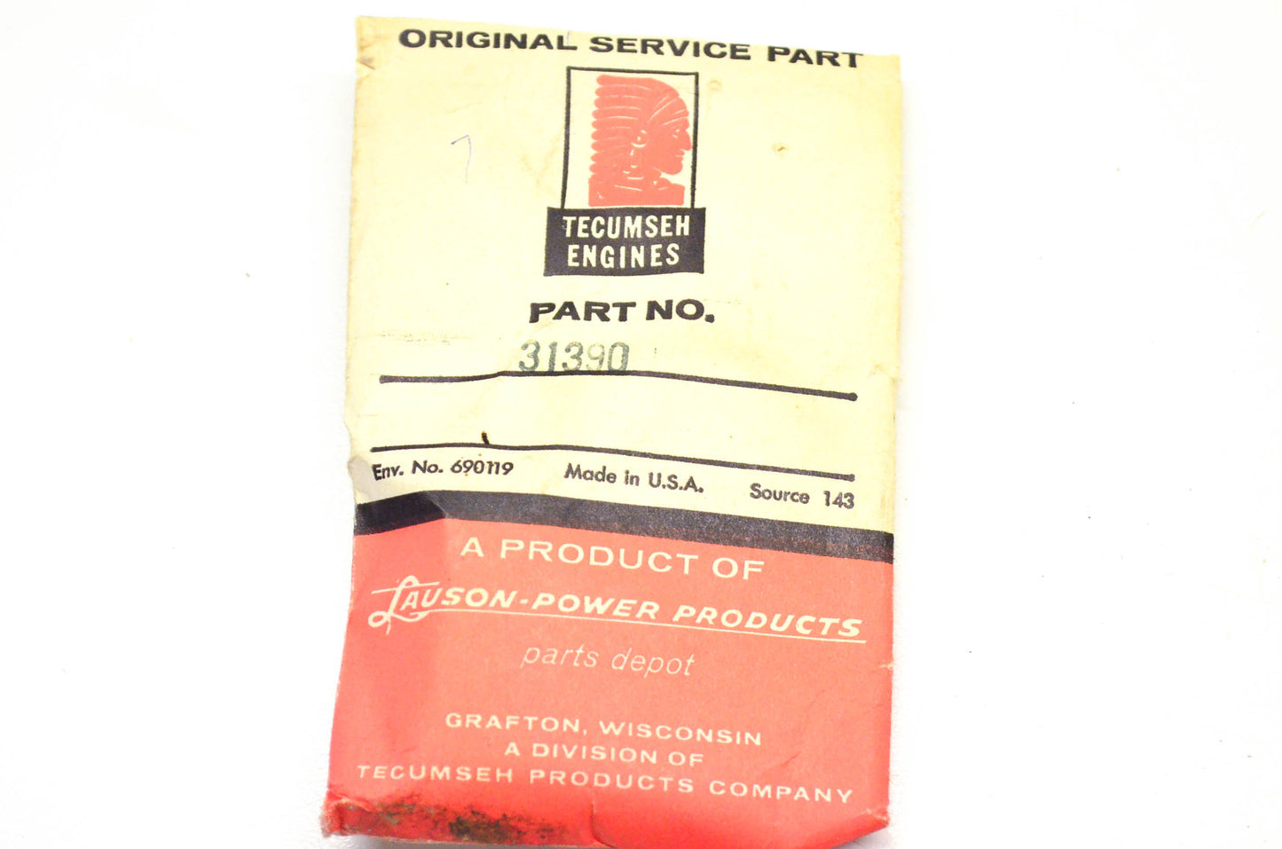 Tecumseh 31390 Carburetor Kit NOS