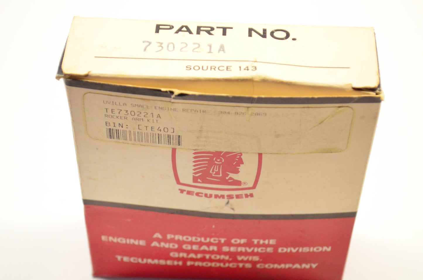 Tecumseh 730221A Rocker Arm Assembly NOS