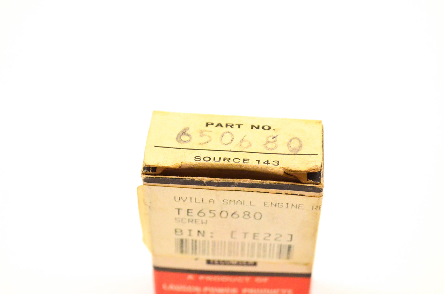 Tecumseh 650680 Screw Qty 3 NOS