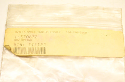 Tecumseh 570672 Governor Spring NOS