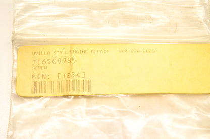 Tecumseh 650898A Screw NOS