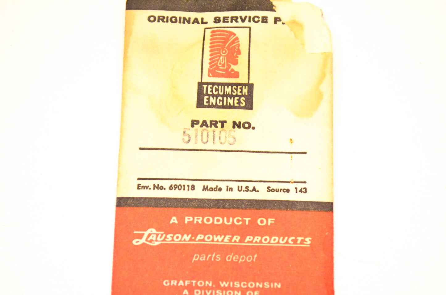 Tecumseh 510105 Oil Seal NOS
