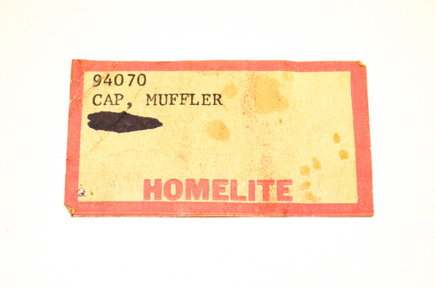 Homelite 94070 Muffler Cap NOS