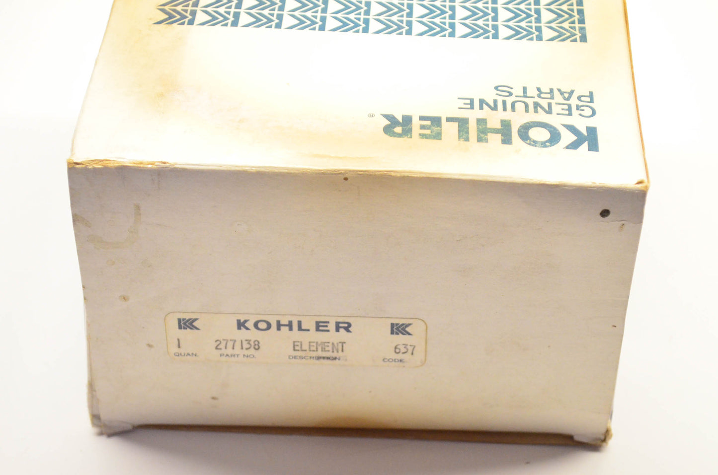 Kohler 277138 Air Filter NOS