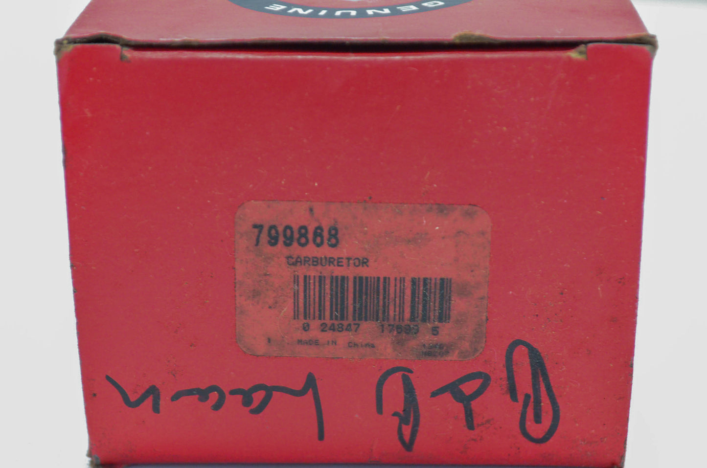 New OEM Briggs & Stratton 799868 Carburetor NOS