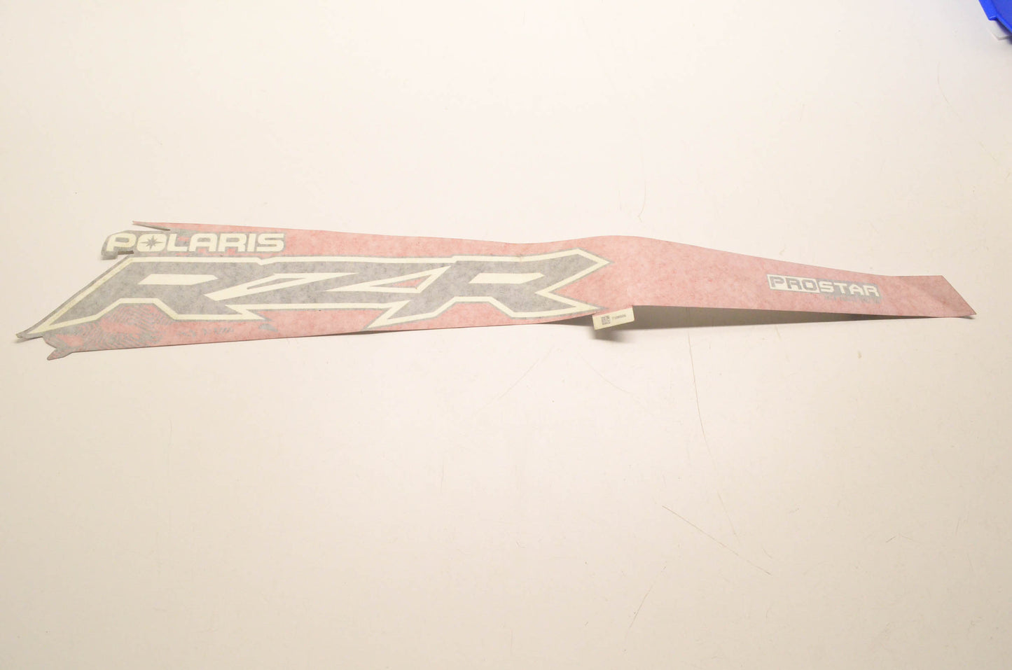 New OEM Polaris 7186568 Top Left Side Decal NOS