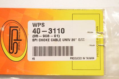 SPI 05-908-01, 40-3110 20" Universal Choke Cable S/M NOS