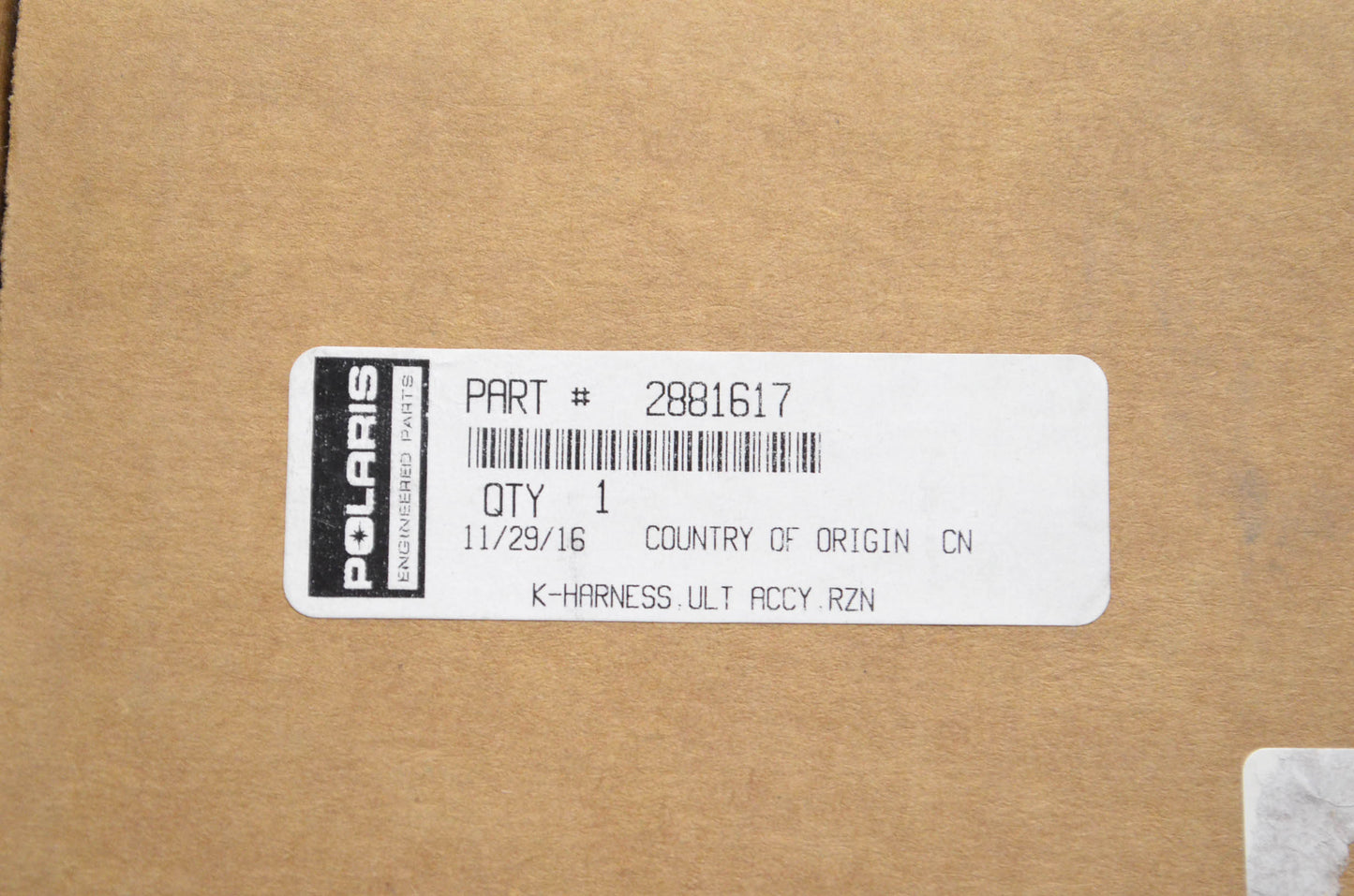 New OEM Polaris 2881617 Ultimate Harness Kit NOS