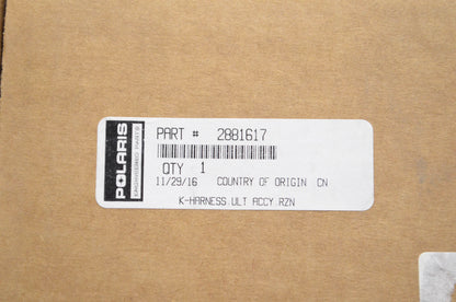 New OEM Polaris 2881617 Ultimate Harness Kit NOS