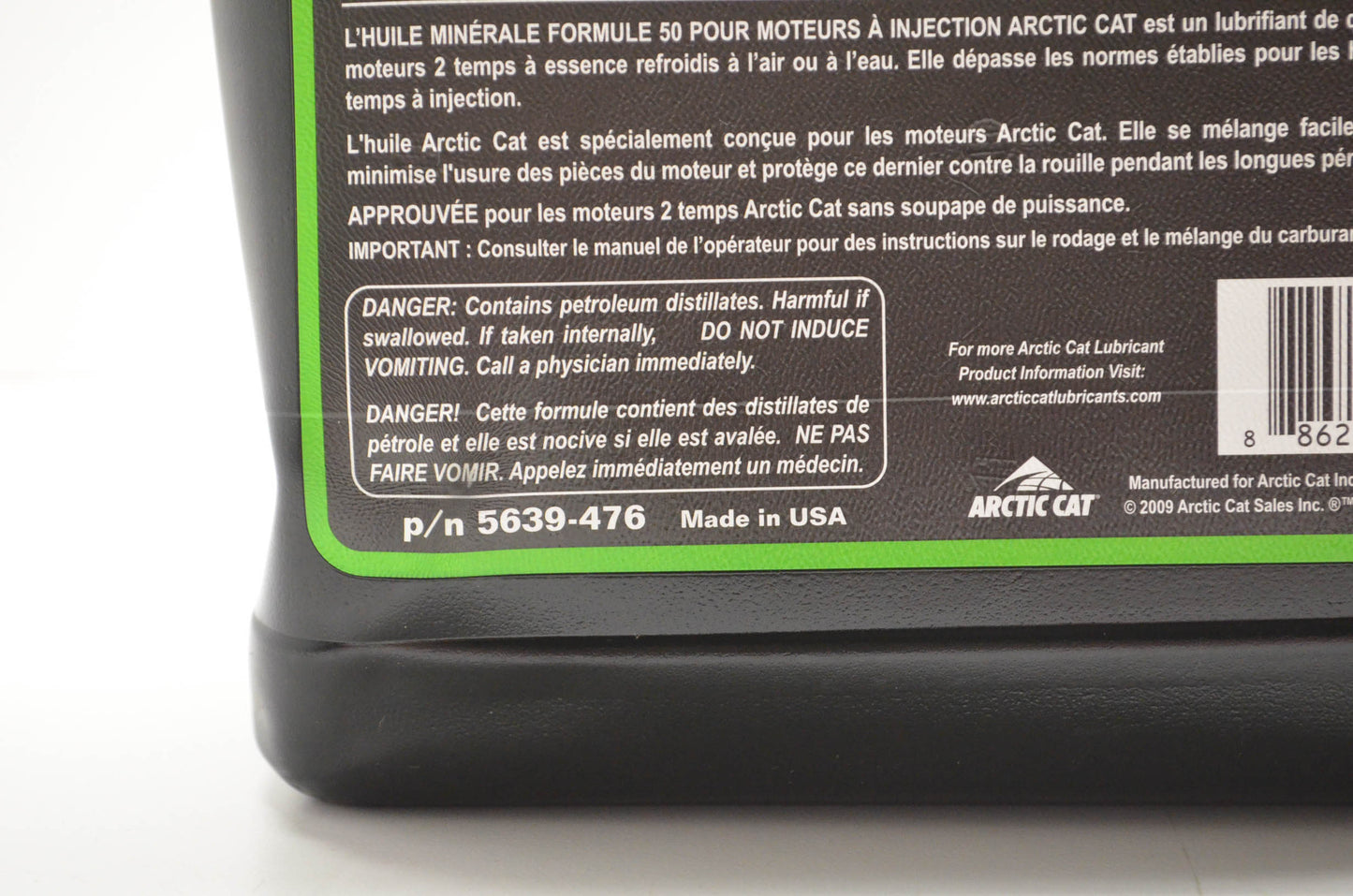 New OEM Arctic Cat 5639-476 Formula 50 Mineral Injection Oil NOS