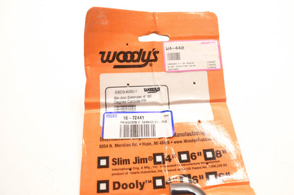 Woody's ESD3-8250-1, 16-72441 Ski-doo Extender 4" Carbide Kit NOS